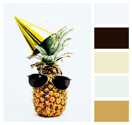 Party Hats Pineapples Pineapple Image